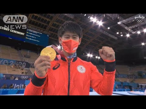 Daiki Hashimoto wins gold for the first time in 37 years at the Tokyo Olympics horizontal bar (August 4, 2021)