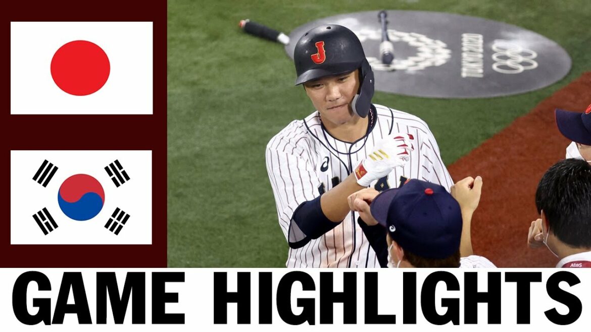 Baseball Korea vs Japan Highlights After 5 times 0-2 Japan 2 points lead! !! | Tokyo 2020 Olympics 2021/08/04