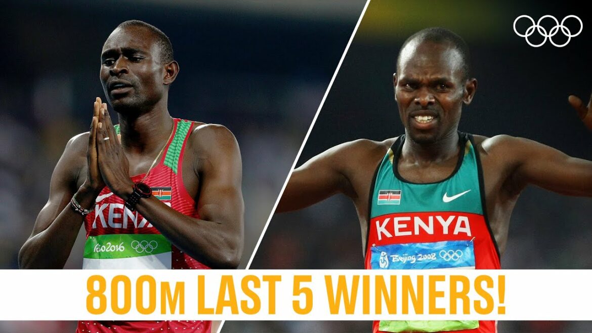 Men’s 800m 🏃♂️ Last 5 Champions!