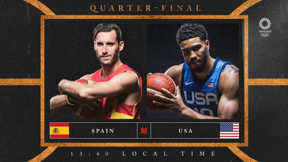 Spain v USA – Watch along party | #Tokyo2020 ⚡ #Basketball