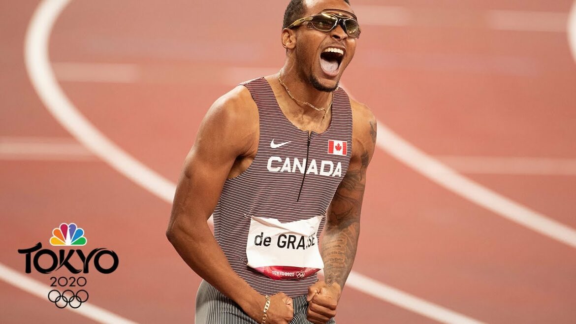 Canada’s Andre de Grasse stuns Noah Lyles to win men’s 200m | Tokyo Olympics | NBC Sports