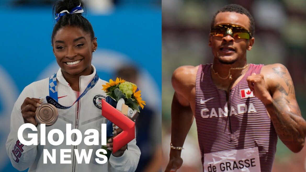 Tokyo Olympics: Simone Biles makes comeback as Andre de Grasse breaks Canadian record