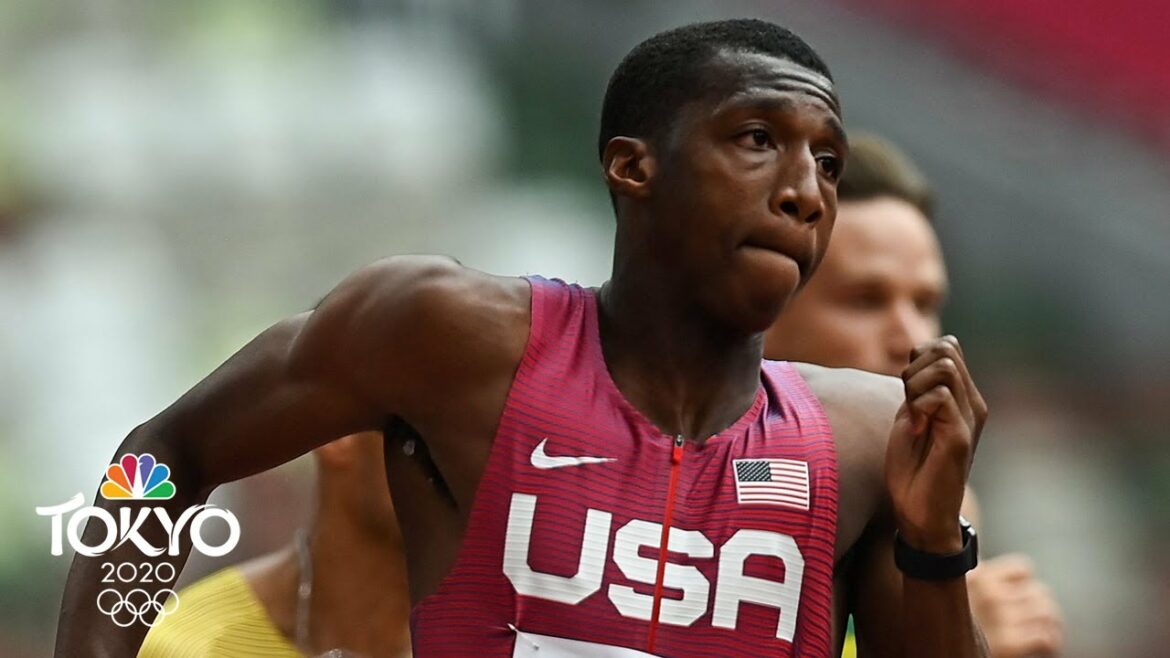 USA’s Erriyon Knighton, 17, tops 200m heat to book semifinal berth | Tokyo Olympics | NBC Sports