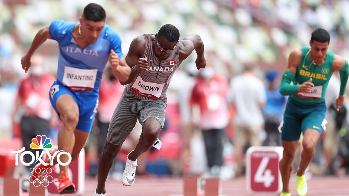 Canada’s Aaron Brown tops heat, sets sights on 200m semifinal | Tokyo Olympics | NBC Sports