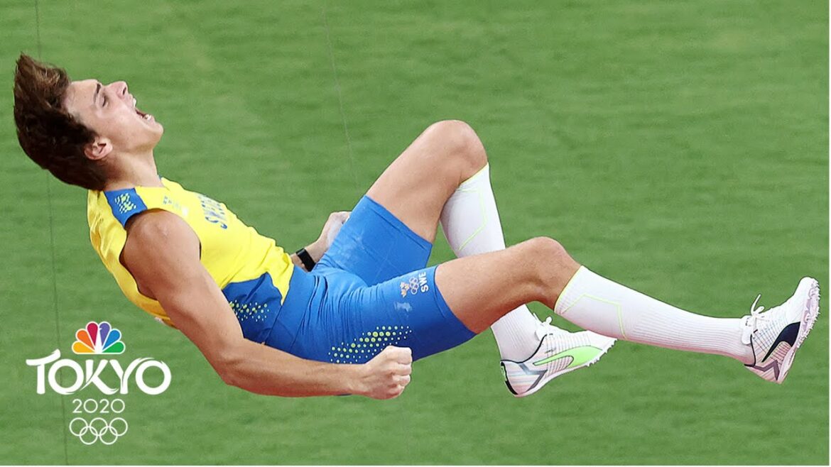 Mondo Duplantis NEARLY breaks own world record en route to gold | Tokyo Olympics | NBC Sports