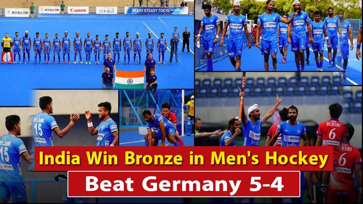 Tokyo Olympic: India win Historic Men’s Hockey Bronze | 1st Medal Since 1980 Gold | Beat Germany 5-4