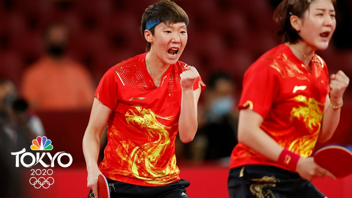 China crushes Japan to sweep team table tennis golds | Tokyo Olympics | NBC Sports
