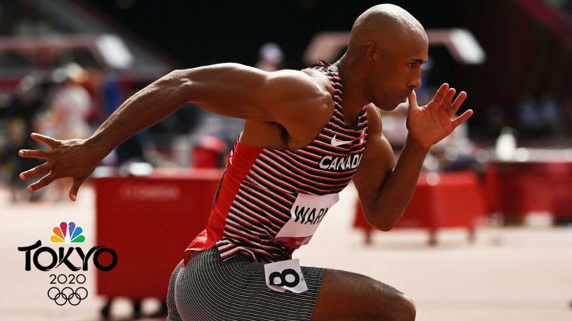 Canada’s Damian Warner eyes record after EMPHATIC start to decathlon | Tokyo Olympics | NBC Sports