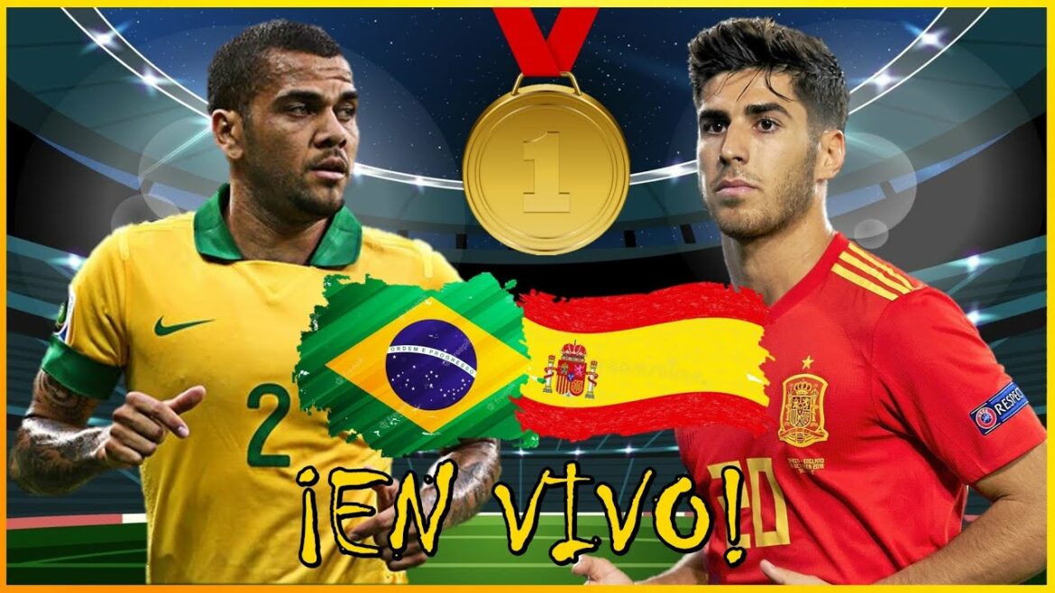 BRAZIL VS SPAIN LIVE 🔴 2020 OLYMPIC GAMES FINAL | FOR THE GOLD MEDAL | MEN’S FOOTBALL