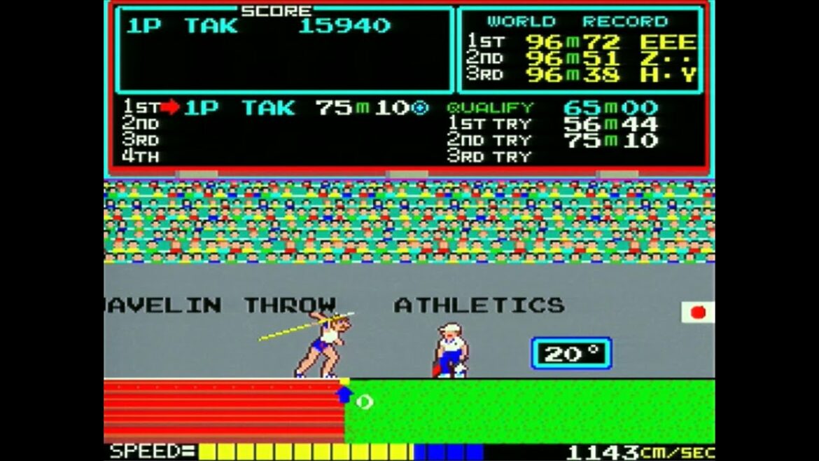 Hyper Olympic All Event Tournament 3rd Event Javelin Throw 20210807