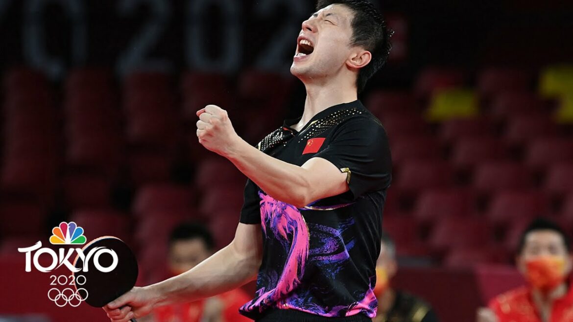 China completes team table tennis sweep with thrashing of Germany | Tokyo Olympics | NBC Sports
