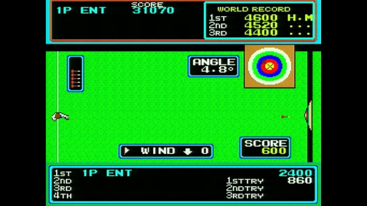 Hyper Olympic ’84 All Events 4th-7th Archery, Triple Jump, Weightlifting, High Jump 20210808