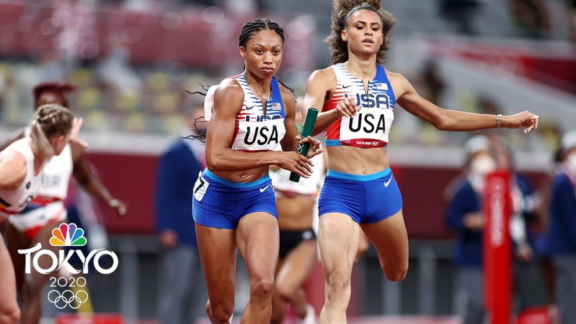 Felix wins 11th medal; USA dream team wins 4x400m gold (With Replays) | Tokyo Olympics | NBC Sports