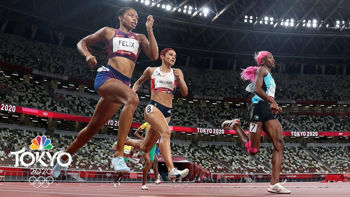 Allyson Felix wins historic 10th Olympic medal with bronze in Tokyo (With Replays) | NBC Sports