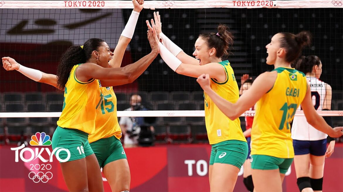 Brazil handles South Korea to set up gold-medal showdown with U.S. | Tokyo Olympics | NBC Sports
