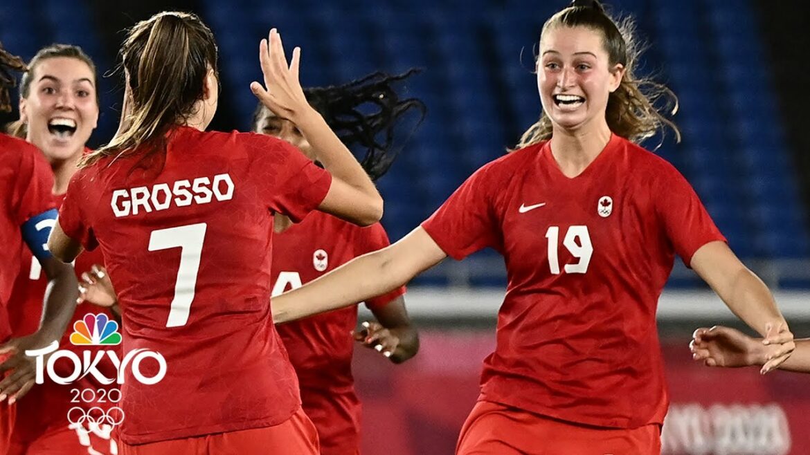 Canada caps stunning gold-medal run with shootout win over Sweden | Tokyo Olympics | NBC Sports