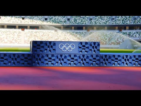 Tokyo 2020 Olympic and Paralympic Podium Making Video # Tokyo2020