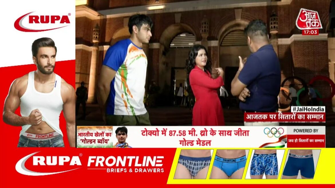 JAI HO SPECIAL: Watch Tokyo Olympics Gold Medalist NEERAJ CHOPRA EXCLUSIVE in honor of the stars