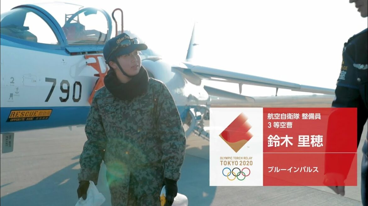 Interview with Riho Suzuki, a longing Blue Impulse Air Self-Defense Force mechanic who colored the sky in Tohoku #Torch Relay #StayHome