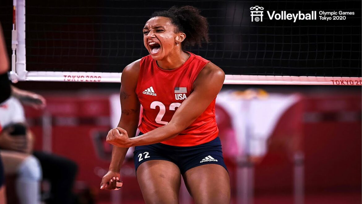 Haleigh Washington 🇺🇸 Best Middle Blocker of #Tokyo2020