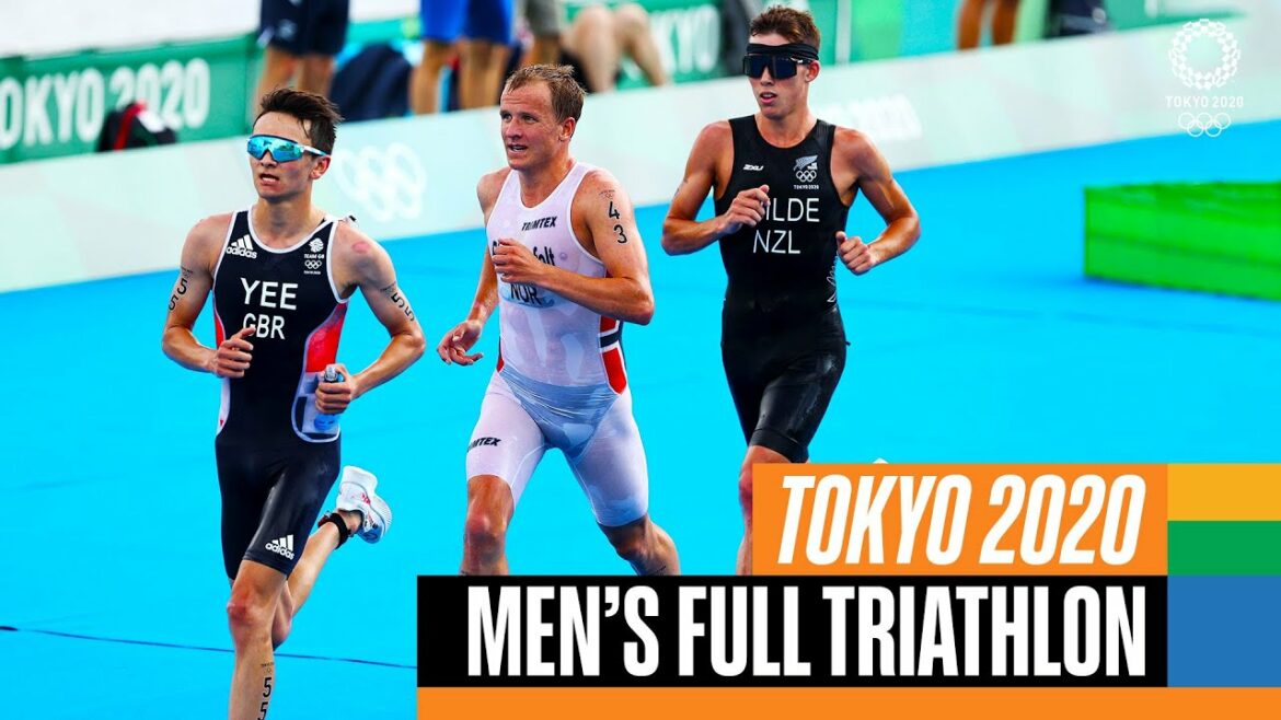 Men’s FULL Triathlon πββοΈπ΄ββοΈπββοΈ | Tokyo Replays