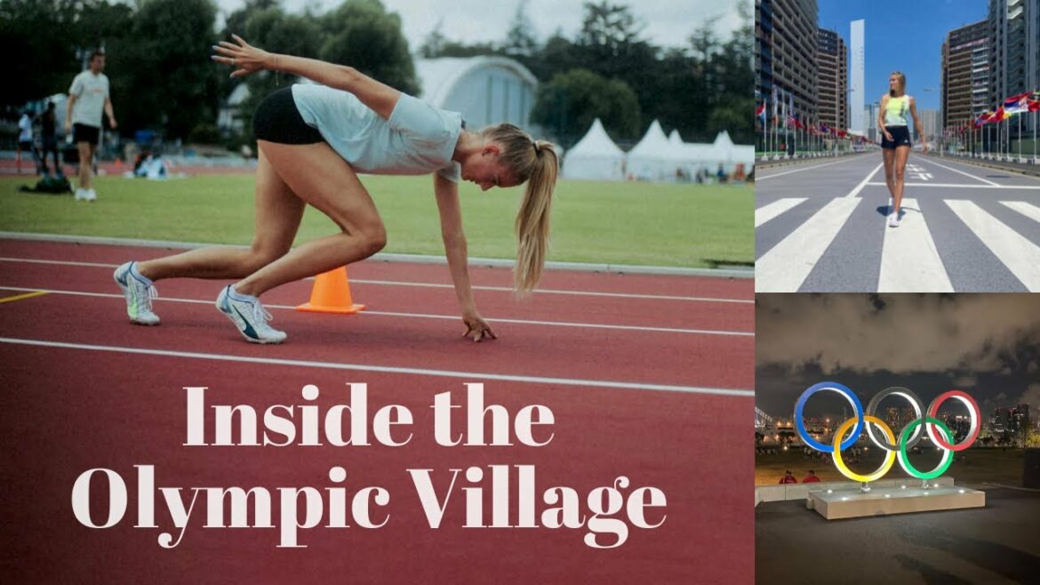 Tokyo 2020 – Befind The Scenes, Olympic Village tour / Alica Schmidt