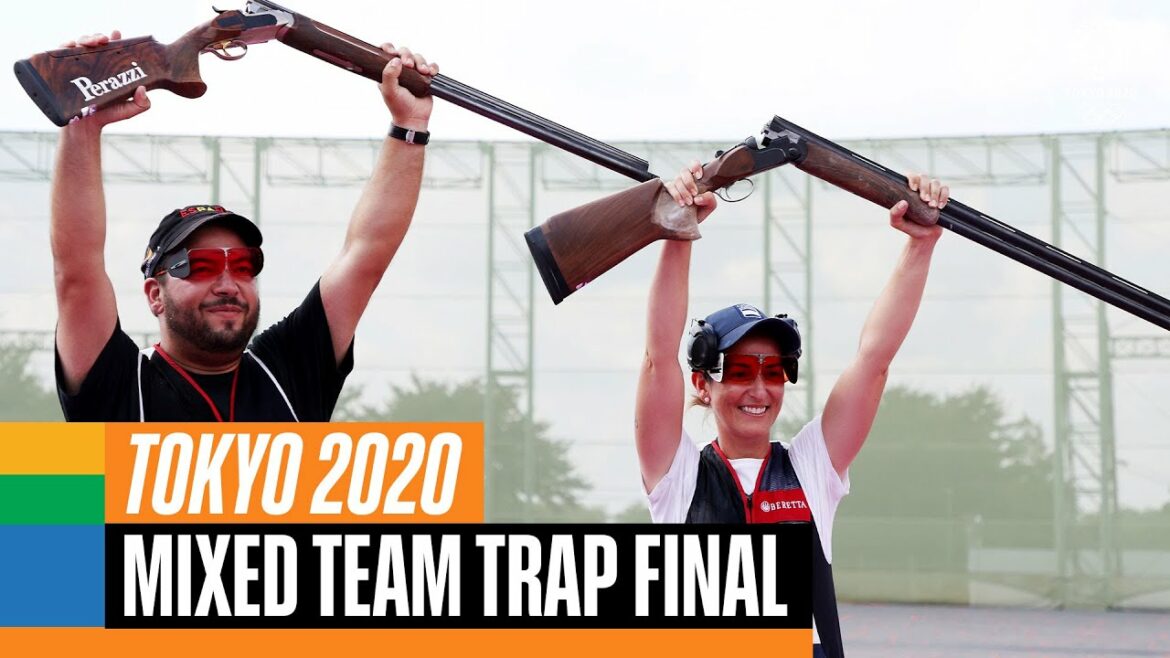 Shooting Mixed Team Trap Final | Tokyo Replays