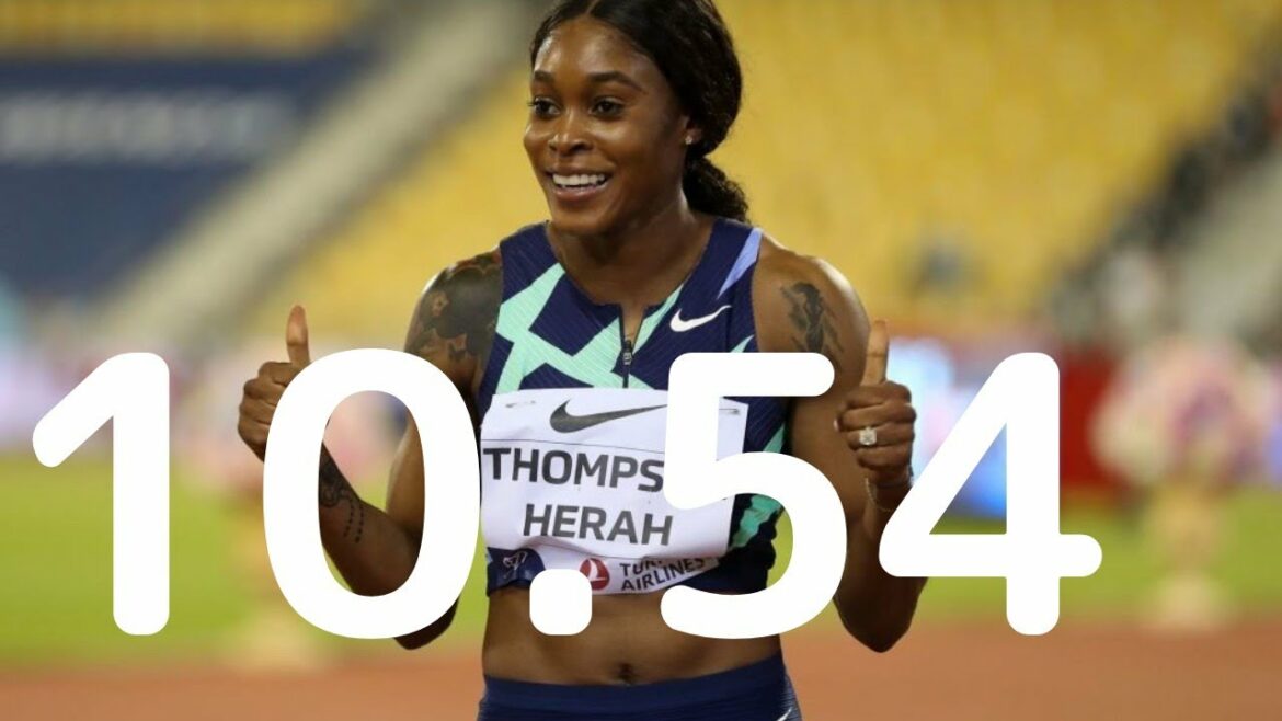 【オリンピック金メダリスト】ジャマイカのエレイン・トンプソン 選手が10秒54!Elaine Thompson