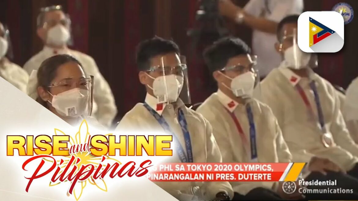 Pres. Duterte, honored the Philippine riders at the 2020 Tokyo Olympics