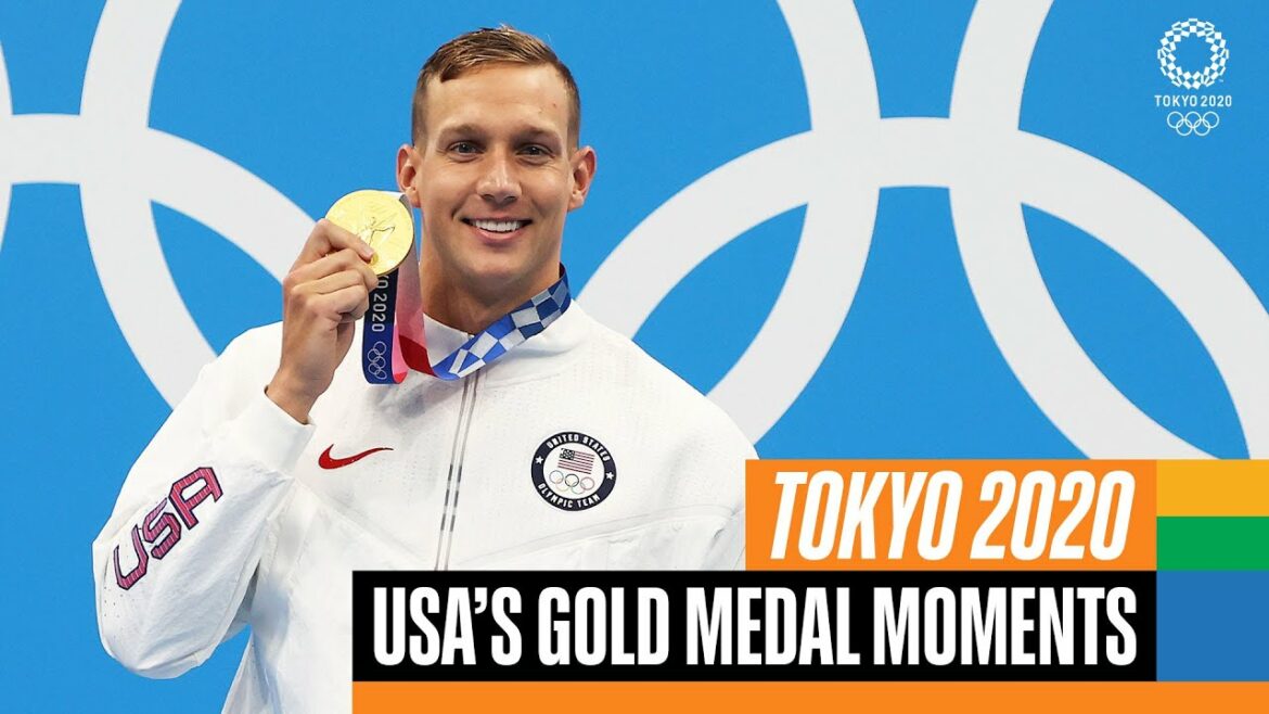 πΊπΈ π₯ USA’s gold medal moments at #Tokyo2020 | Anthems