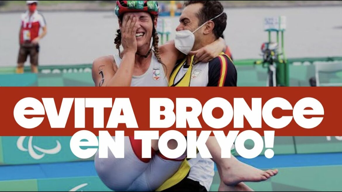 🥉 Eva Moral BRONZE MEDAL Tokyo 2020 Games 🥉 Triathlon Paralympic Games | Sports Motivation