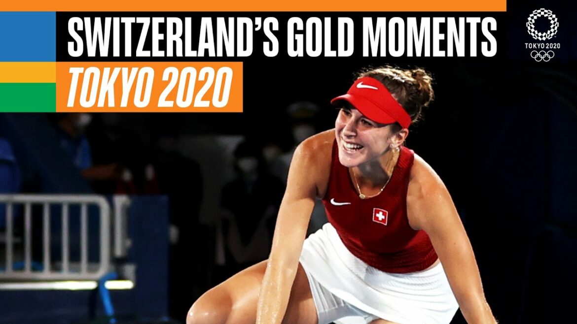 🇨🇭 🥇 Switzerland’s gold medal moments at #Tokyo2020 | Anthems