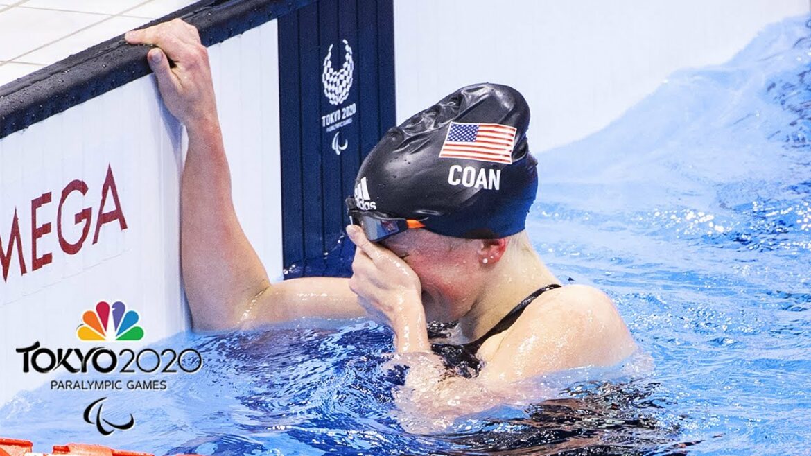 U.S. swimmer McKenzie Coan defends 400m free S7 gold medal | Tokyo 2020 Paralympics | NBC Sports