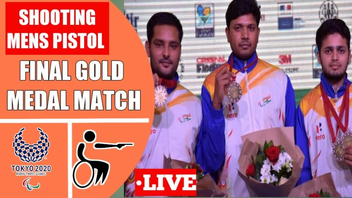 🔴LIVE : Men’s Shooting FINAL GOLD MEDAL MATCH | Raj singh, Manish narwal | Tokyo paralympics #2020