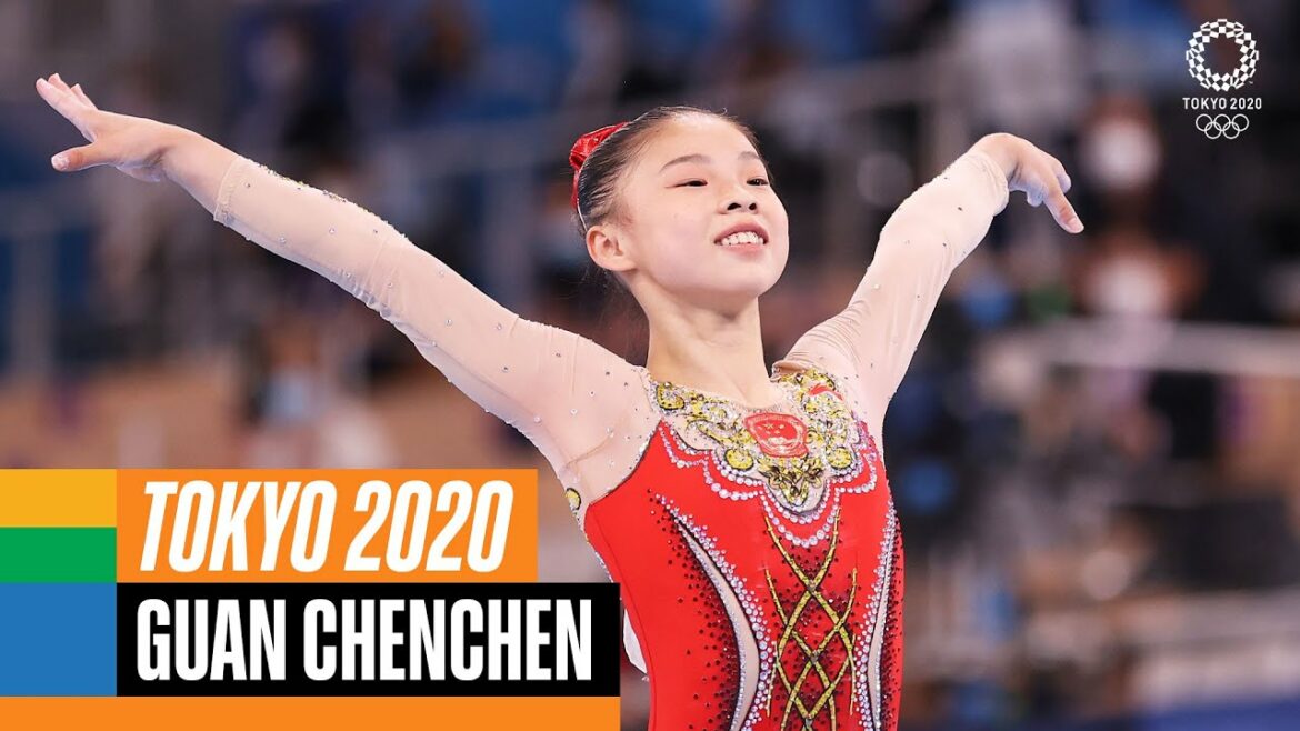 ๐จ๐ณ Guan Chenchen Winning Balance Beam Routine | Tokyo Replays