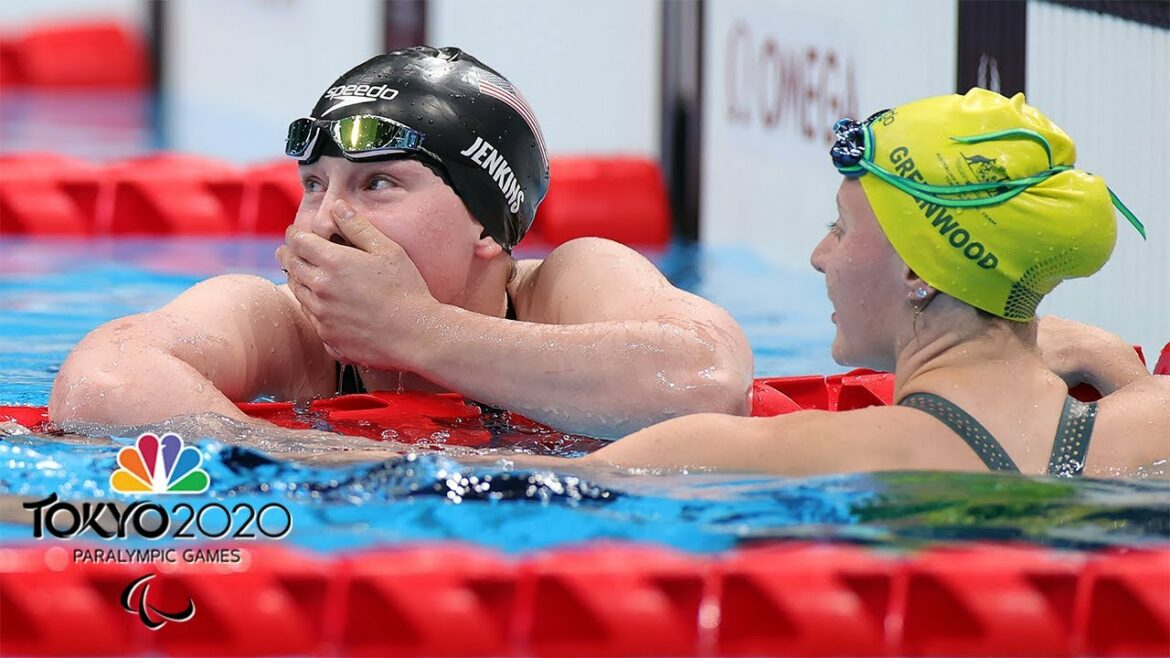 "Phelps-like" move decides winner in 100m butterfly S10 | Tokyo 2020 Paralympics | NBC Sports