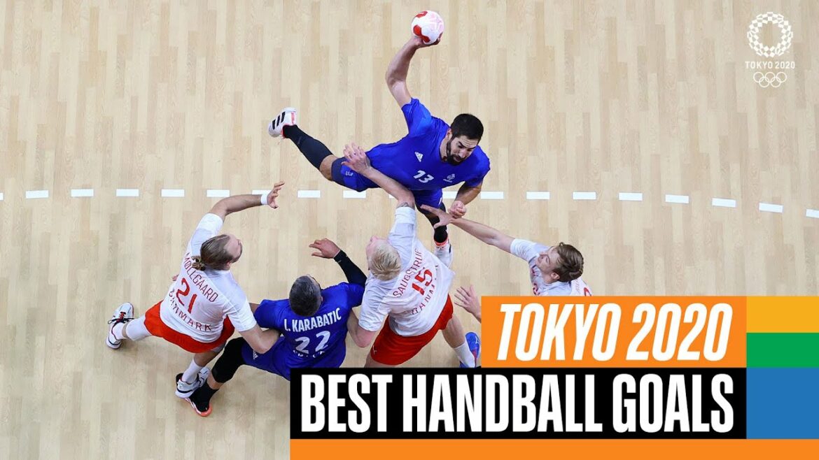 INCREDIBLE handball goals at #Tokyo2020!