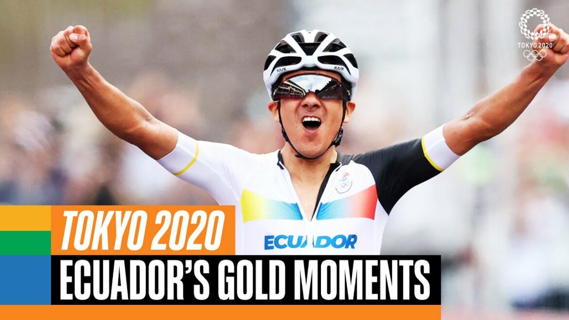 🇪🇨 🥇 Ecuador’s gold medal moments at #Tokyo2020 | Anthems