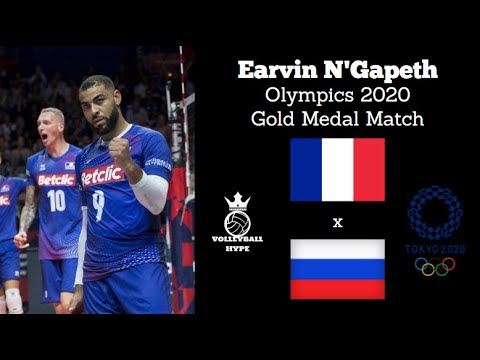 Earvin N’Gapeth – Olympic Games Tokyo 2020 – France vs ROC – Gold Medal Match – Men’s Volleyball