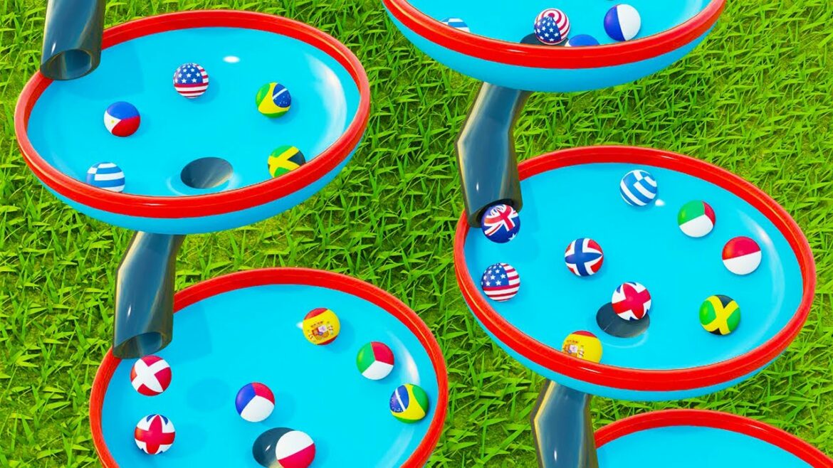 Marble Race Olympic Games Countries Marble Race 2021 Tokyo Olympics