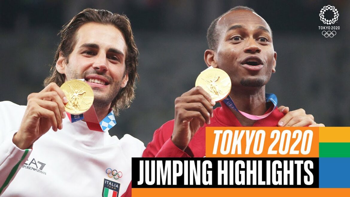 ALL jumping event highlights at #Tokyo2020