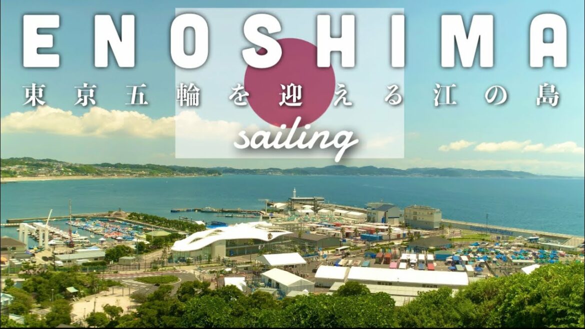 Enoshima celebrating the Olympics >