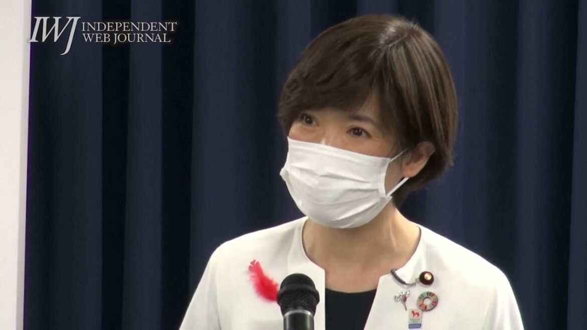 2021.10.5 Minister for the Press Conference of Noriko Horiuchi Vaccination Promotion / Tokyo Olympic and Paralympic Games