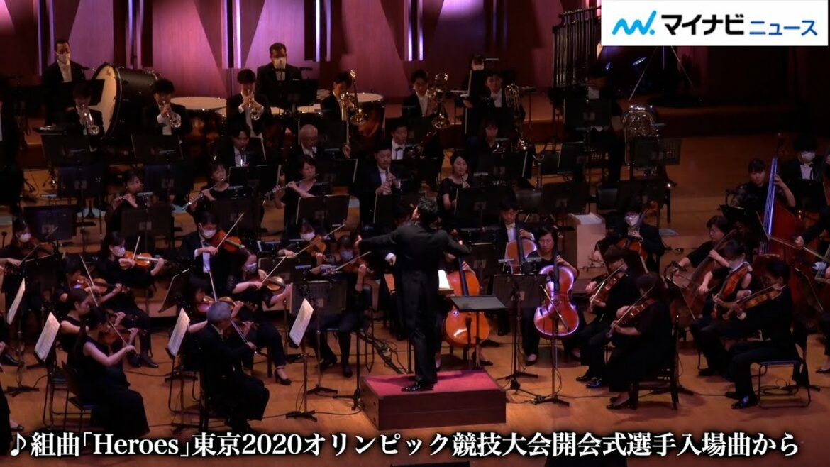The excitement of the opening ceremony of the Tokyo Olympics is back! “Olympic Concert 2021” performed as a suite “Heroes” with the theme of Dragon Quest & Kindam Hearts & Monster Hunter
