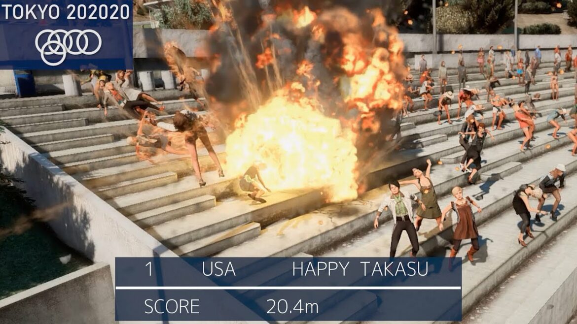 One after another of the dead www Chaos Olympics in GTA5