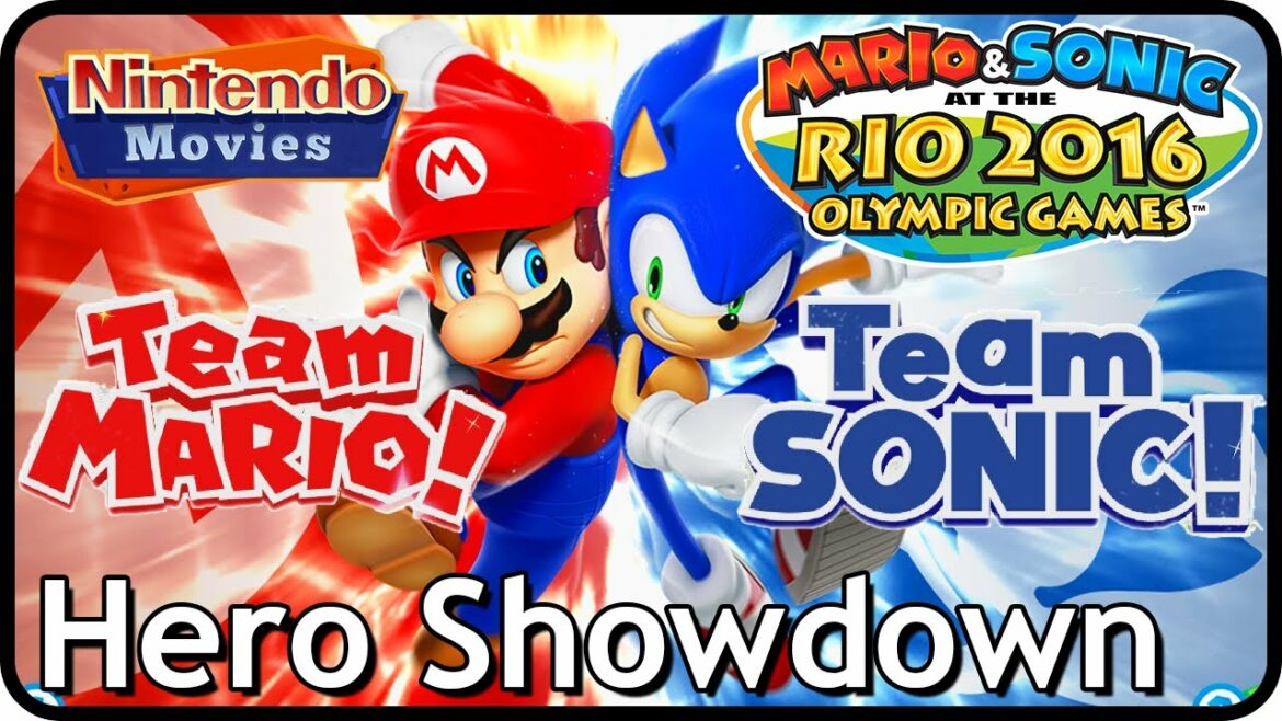 Mario and Sonic at the Rio 2016 Olympic Games – Hero Showdown Compilation (2 Players)