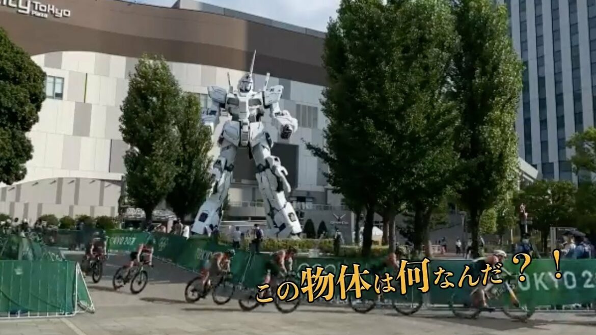 The world is disturbed by the giant robot reflected during the race of the Tokyo Olympics, which can only be done in Japan.