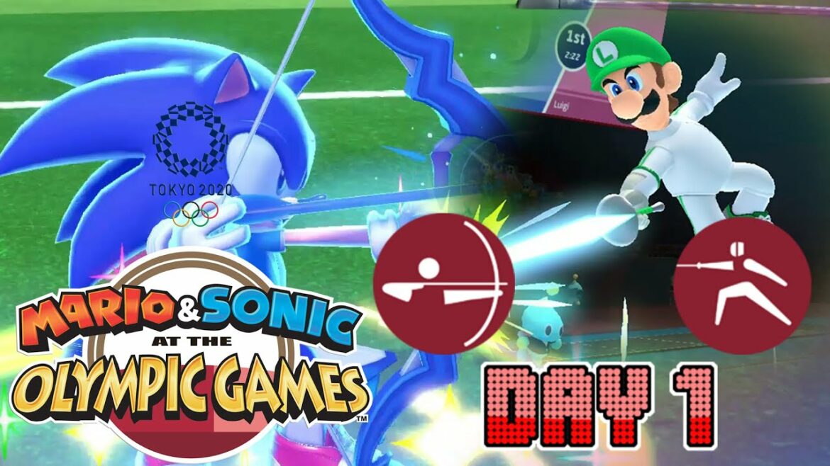 Mario and Sonic at the Olympic Games Tokyo 2020 – Day 1