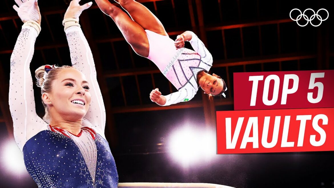 Top 5 BEST Vaults at Tokyo 2020!