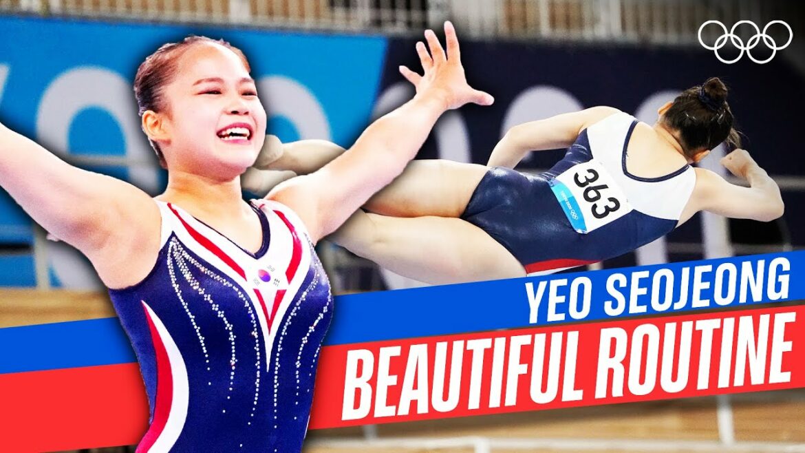 🇰🇷 Yeo Seojeong’s Amazing Floor Routine at Tokyo 2020! 🎶